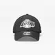 Los Angeles Lakers New Era 9FORTY Black and White Sports Clip Cap kačket