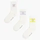 Cropp - 3 pack čarapa Pokémon - white