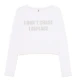 Cropp - Bela majica s printom - white