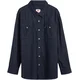 Levis Big & Tall Srajca CLASSIC WESTERN nočno modra
