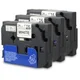 Komplet Brother TZe-251/TZ-251/PT/P-Touch 24mm kompatibilni trakovi (3) - črn izpis/bel trak