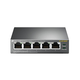 TP-LINK 5-Port 10/100Mbps Desktop Switch with 4-Port PoE (TL-SF1005P)