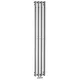 Kopalniški radiator PILON 270x1800mm, s 4 kljukami, krom - Chrome - 270x1800 mm - Sapho - PILON - 24 - Jeklo - Oblika I - Oblika I - 270 - 1800 - 10.5 - 14