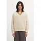 Visvim volnen pulover COLLEGE V-NECK