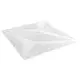 vidaXL Stenske plošče Zvezda 12 pcs Bela zvezda 50 x 50 cm XPS Pena