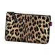 Bertoni Unisexs Pocket Cosmetic Bag Leopard