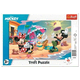 Trefl Puzzle Miki Miška in Minnie - Zabava na plaži/15 kosov
