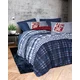 Lessentiel Maison set posteljine Roger, 200x220 cm, tamno plava