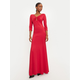 Rinascimento Večerna obleka 1000768771388 Rdeča Regular Fit
