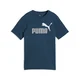 PUMA Essentials Colour No.1 Logo Tee Youth, Age, Midnight Petrol, 7-8Y
