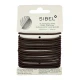 Sibel Elastic Elastic Thin Hair Bands Brown 50 mm 16 ks