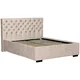 Tapacirani Krevet Miami Storage 180/200 cm , krem