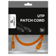 GEMBIRD PP12-1M/O Mrezni kabl/ CAT5e UTP Patch cord 1m orange