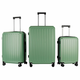 Aga Travel Komplet potovalnih kovčkov MR4668 Zelena