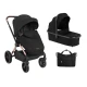 KikkaBoo Kolica Kara 2in1 set sa tvrdom korpom Black (KKB23141)