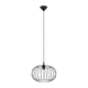 Sollux SL.1185 - Lestenec na vrvici TSUNO 1xE27/15W/230V črna