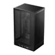 Računalniško ohišje DeepCool CH270 DIGITAL, Micro-ATX, LCD, steklo, črno