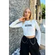 Trend Alacati Stili Ženska bluza dugih rukava ALC-X12632, Bela