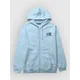 Salty Crew Stitched Zip moški pulover s kapuco clear sky