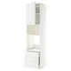 METOD / MAXIMERA Visoki element za ugradne uređaje, bela/Voxtorp matirano bela, 60x60x240 cm