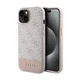Maska Guess Hc PC/TPU 4G Bottom Stripe za iPhone 15, Roze