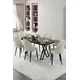 Hanah Home Trpezarijski set, 7 komada, Svetlozeleni