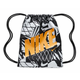 Teniski ruksak Nike Kids Drawstring Bag - black/white/vivid orange