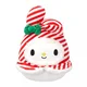 Squishmallows: Hello Kitty - My Melody z rdeče-belimi črtastimi trakovi - 20 cm
