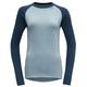 Ženska termo majica Devold Expedition Shirt W Veličina: M / Boja: siva/plava