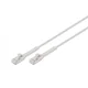 Digitus DK-1632-A-005B Kotni patch kabel CAT 6A F-FTP, baker, 0,5 m, siva