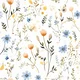 Bombažna prevleka za vzglavnik BLUEBELL 50x70 cm, bela