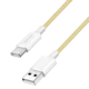 shumee Kabel LogiLink USB-C na USB-A, 1,5 m, najlon, 60 W, 480 Mbps, rumen, USB 2.0
