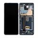Samsung Galaxy S20 Ultra G988F - LCD zaslon + steklo na dotik + okvir (Cosmic Black) TFT