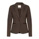 ICHI Blazer Kate temno rjava