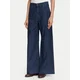 Weekend Max Mara Jeans hlače Vega 2625186021 Mornarsko modra Wide Leg