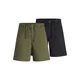 JACK & JONES Hlače JPSTJAIDEN zelena/črna