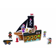 Lesena piratska ladja s figurami