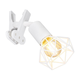 Globo 54802WK - Zidna lampa sa klipsom XARA I 1xE14/40W/230V bela