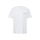 Carhartt WIP Majica American Script zlata/svetlo siva/vinsko rdeča