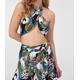 Womens Top Trendyol Multicolored Crop