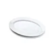 shumee Ovalni beli porcelanasti pladenj BASIC 30x20xv2,2 cm