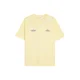 Bershka Majica temno modra / svetlo rumena