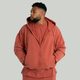 STRIX Zip Hoodie Washed Terra