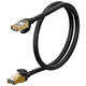 Baseus Ethernet RJ45, 10Gbps, 0.5m network cable (black)