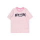 Vero Moda Girl Majica LEILA, roza / crna / bijela