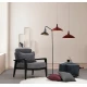 Atelier del Sofa Fotelja Apollo 77x90x84cm Siva