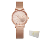 Ženska ročna ura SK Shengke Wave Rose Gold