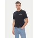 Tommy Hilfiger Majica Stack MW0MW39355 Mornarsko modra Regular Fit