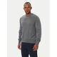 BOSS Pulover Leno 50571914 Temno siva Regular Fit