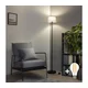 Brilagi - LED podna lampa CERIA 1xE27/40W/230V prečnik 25 cm siva/crna